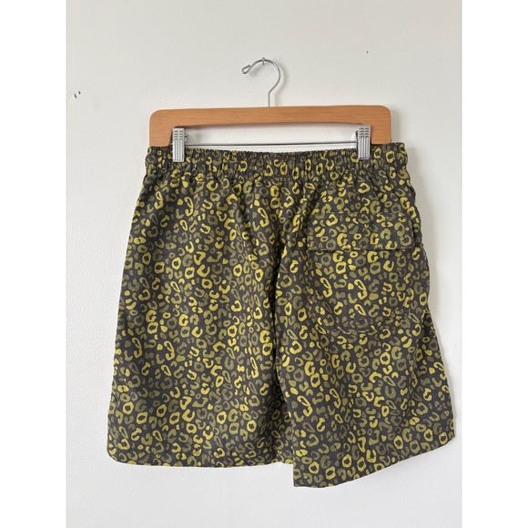 NWT - Zara Long Animal Print Swimming Trunks – Pistachio – Size Medium - Picture 4 of 6